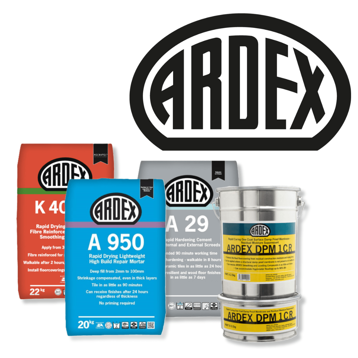 Ardex compounds at Solseal