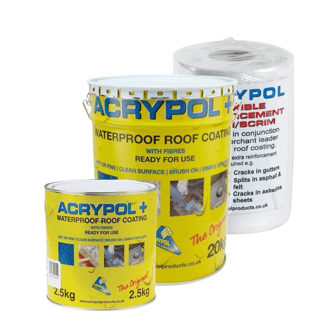 Acrypol Waterproof coatings at Solseal