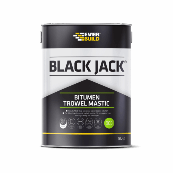 Everbuild Black Jack 903 Bitumen Trowel Mastic