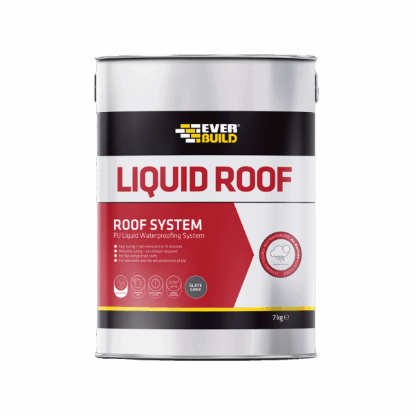Everbuild Liquid Roof Waterproofing Coating