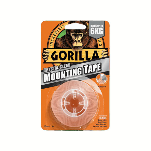 Gorilla Mounting Tape Clear