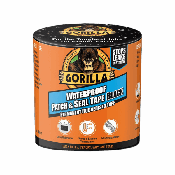 Gorilla Tape Waterproof Patch & Seal Black