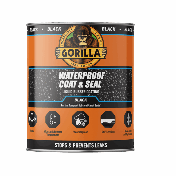 Gorilla Waterproof Coat & Seal Black
