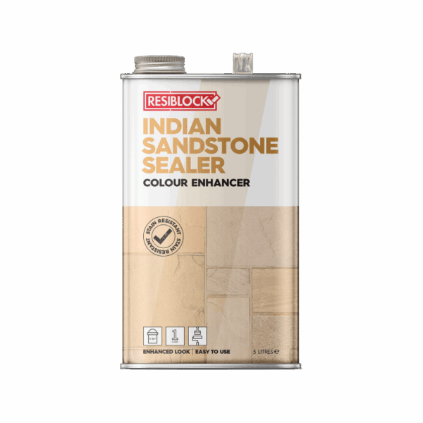 Resiblock Indian Sandstone Sealer – 5L Colour Enhancer