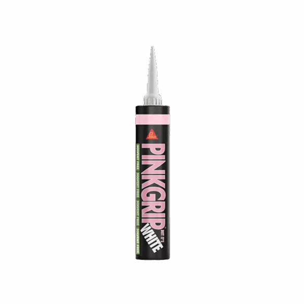 Sika Pinkgrip But It's White Solvent Free Adhesive 380ml