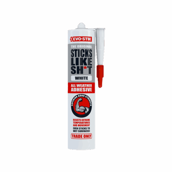 Evo-Stik Sticks Like Sh*t Adhesive 290ml Clear