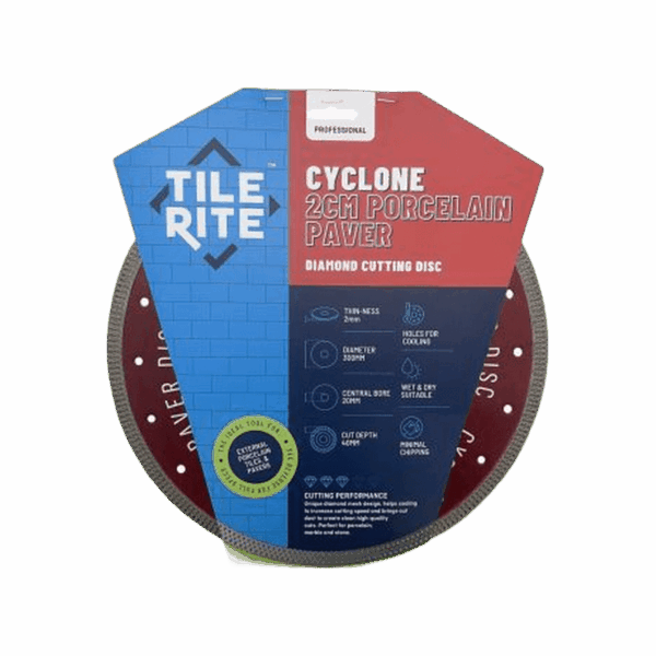 Tile Rite Cyclone 2CM Paver Diamond Blade