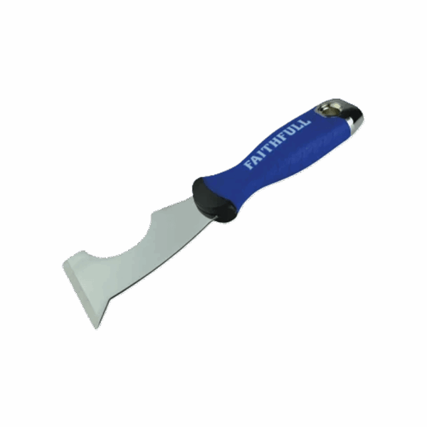 Faithfull Soft Grip Decorator's 4-in-1 Tool