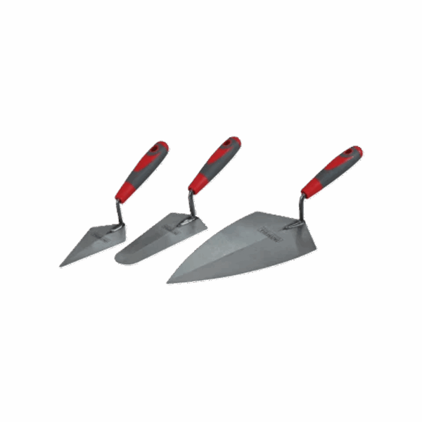 Faithfull Soft Grip Trowel Pack 3 Piece