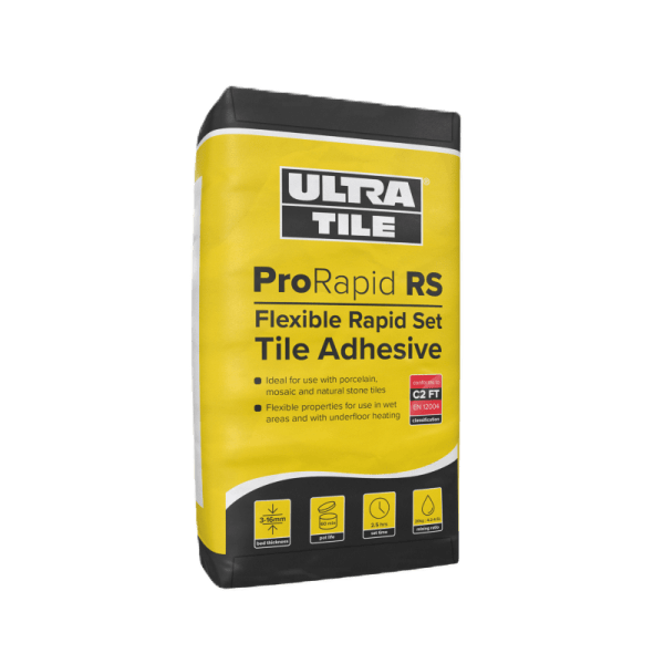 UltraTile ProRapid RS Flexible Rapid Set Tile Adhesive