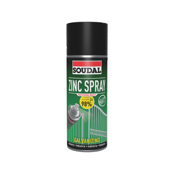 Soudal Zinc Spray (Matt) 400ml