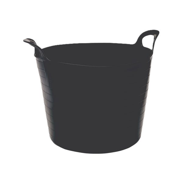 Draper Multi-Purpose Flexible Bucket 42L Black